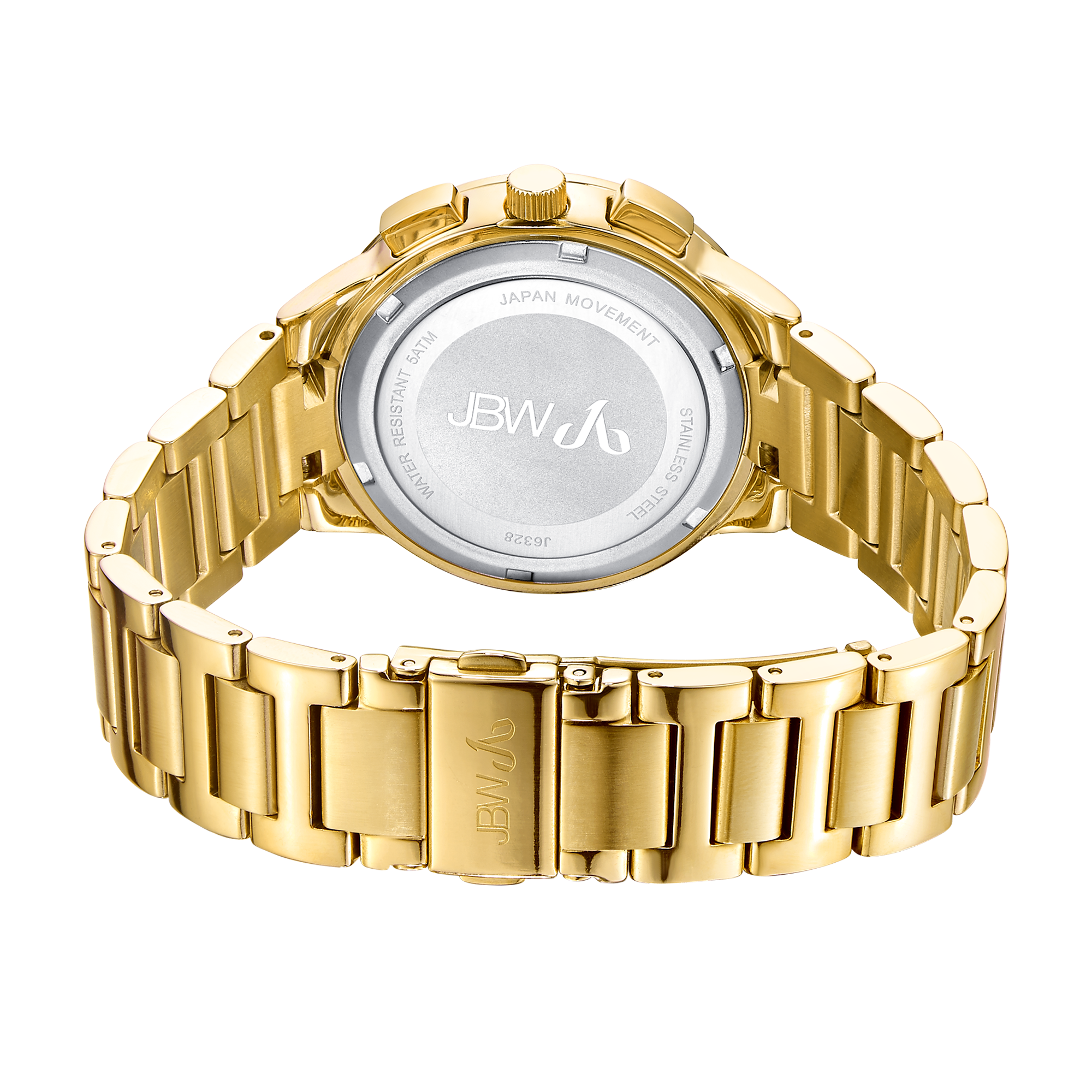 JBW Women's J6328E ''Helena'' 0.16 ctw Dual Time Zone Gold Diamond